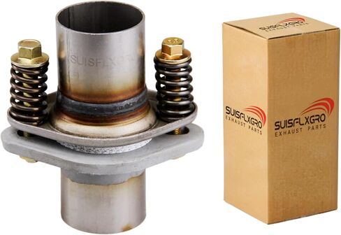 Exhaust Spring Joints Made Of 409L Stainless - Flat Flange For Aftermarket (2"X6") in Kuwait