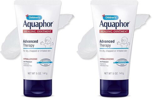 Aquaphor Children's Advanced Therapy Healing Ointment, 41% Petrolatum Skin Protectant Ointment for Minor Wound Care, Chapped or Cracked Skin and Lips, 1.75 Oz Tube in Saudi Arabia