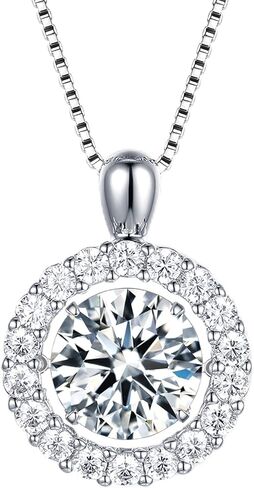 boya Moissanite necklace for Women, Dancing Necklace for Anniversary, Mother's Day, and Christmas Day Gifts in Kuwait