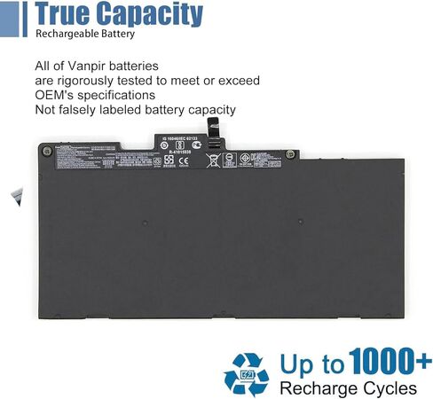 Vanpir TA03XL CS03XL 854047-1C1 854047-421 854108-850 Battery for HP EliteBook 745 755 745 840 848 850 G4, for hp ZBook 14U 15U G4 Notebook HSTNN-LB7J HSTNN-IB7L 996QA101H HSTNN-172C-4 HSTNN-175C-5 in Kuwait