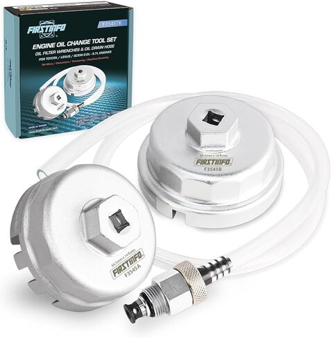 FirstInfo F3545TN 64.5mm × 14 مزامير مفصلي مفصلي مفتاح التفتيش + محرك مجموعة من خرطوم استنزاف الزيت لتويوتا و لكزس in Kuwait