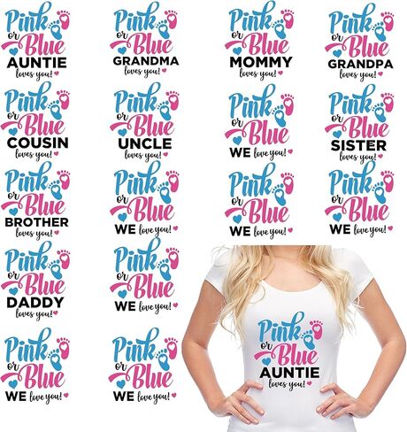 16 ورقة كروز كروز الحديد على نقل القمصان ، نقل عائلي DTF جاهزة للضغط على نقل الحرارة الفينيل ، الحديد على شارات بقع لوسادة هيديس حقيبة الملابس تغطي الحرف اليدوية DIY in Kuwait