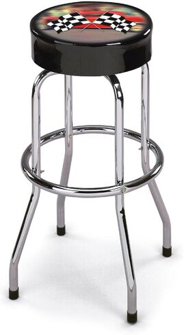 Larin LRS-4 Rolling Mechanic Stool with Tool Tray – Padded Seat, 250 lb Capacity, Heavy-Duty Steel Frame, for Garage, Shop & DIY Projects in Saudi Arabia