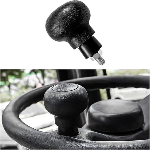 Steering Wheel Spinner Knob - Forklift Turning Aid, Non-Slip Power Handle for Tractors, Cars, Boats - Car Accessories in Kuwait