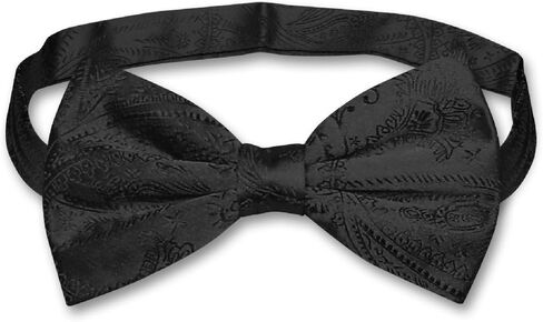 Vesuvio Napoli BOWTIE Aqua Green Color Paisley Men's Bow Tie for Tuxedo or Suit in Saudi Arabia