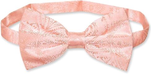 Vesuvio Napoli BOWTIE Aqua Green Color Paisley Men's Bow Tie for Tuxedo or Suit in Saudi Arabia