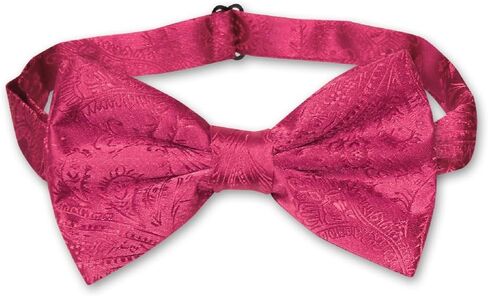 Vesuvio Napoli BOWTIE Aqua Green Color Paisley Men's Bow Tie for Tuxedo or Suit in Saudi Arabia
