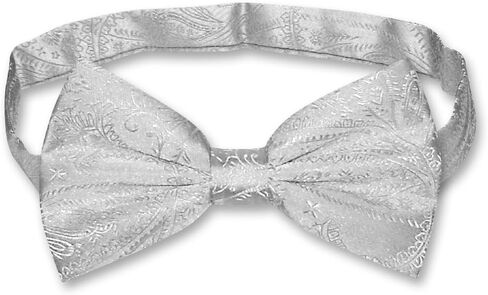 Vesuvio Napoli BOWTIE Aqua Green Color Paisley Men's Bow Tie for Tuxedo or Suit in Saudi Arabia