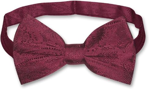 Vesuvio Napoli BOWTIE Aqua Green Color Paisley Men's Bow Tie for Tuxedo or Suit in Saudi Arabia