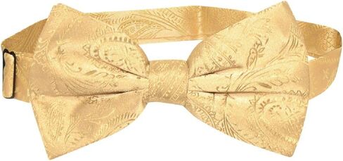 Vesuvio Napoli BOWTIE Aqua Green Color Paisley Men's Bow Tie for Tuxedo or Suit in Saudi Arabia