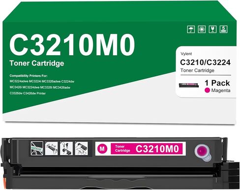 C3210M0 Magenta Toner Cartridge 1-Pack C3210 Toner Replacement for Lexmark C3210M0 Toner Cartridge for C3224 C3326 C3426 MC3224 MC3326 MC3426 Printer Ink in Kuwait