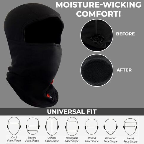 FR Balaclava Fire Resistant Mask for Welding, Arc Flash Hood, Heat Protection, Industrial Protection, Fireproof Cover in Kuwait