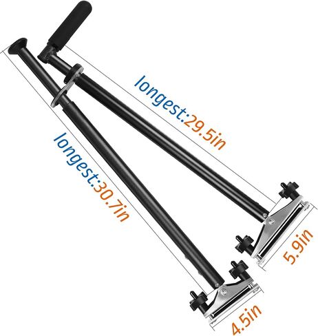 Handicap Driving Hand Controls for Disabled Drivers, Car Pedal Assist Controls, Left or Right Hand Both Available, Length Adjustable, Double Insurance,Blue in Kuwait