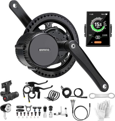 Bafang Electric Bike Conversion Kit Mid Motor BBS-HD 48 V 1000 W Motor Accessories Display Optional Kit Downtube Battery in Kuwait