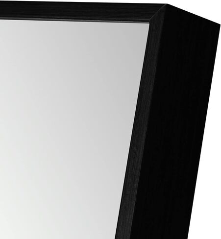 هكتار كبير كامل الطول المرآة 64''x21 '' لغرفة النوم ، وارتداء مرآة كاملة الجسم قائمة أو مثبتة على الحائط (رمادي) in Kuwait