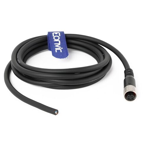 Eonvic Industrial M12 4 Pin Male Straight Aviation Connector Electrical Sensor Cable in Kuwait