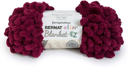 Bernat Alize Blanket-EZ Yarn, White & Mint in Kuwait