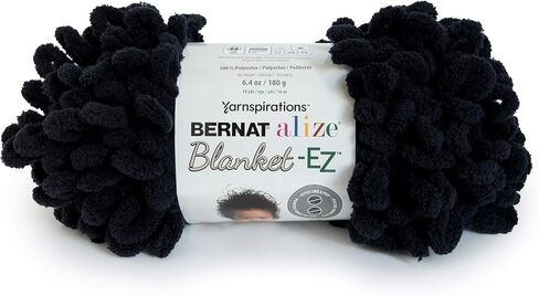 Bernat Alize Blanket-EZ Yarn, White & Mint in Kuwait