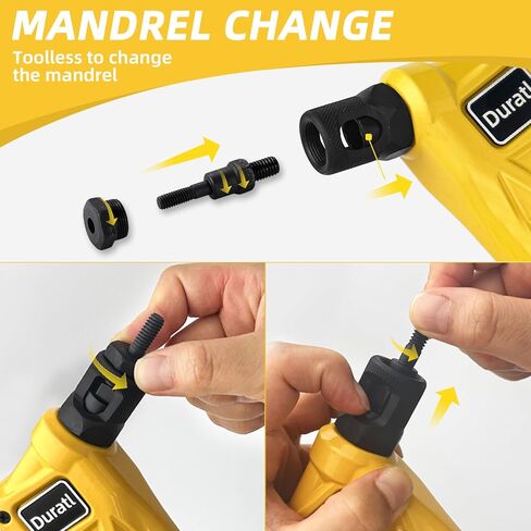 الاستبدال mandrel for rovet nut Tool Tool Rivnut Tool ، Proct Nut Mandrel & Nose Piece ، 8-32 in Kuwait