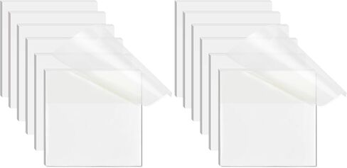 Transparent Sticky Notes - 3x3 inch Clear, Waterproof Translucent Notes for Annotation - 300 Sheets in Saudi Arabia