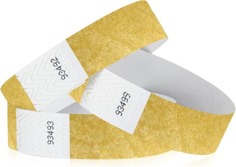 500 WristCo Pantone Green Tyvek Wristbands for Events - Comfortable Tear Resistant Paper Bracelets ID Wrist Bands for Concerts Festivals Admission Party Identification in Kuwait