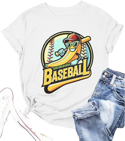 Baseball Shirt Baseball Player T-Shirts Team Women Baseball Mama Tee Funny Baseball Fan Short Sleeve Top in Saudi Arabia