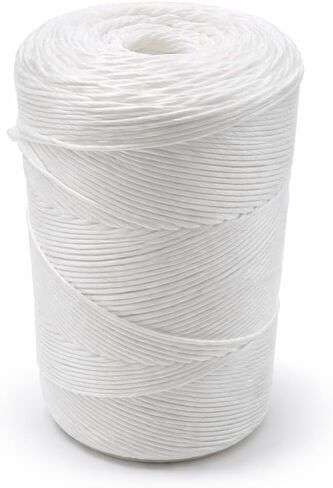 خيوط البولي بروبيلين - 5/64 "سميكة ، طولها 295 قدمًا للتجميع ، والتغليف ، والبستنة ، وأكثر من ذلك ، أبيض in Kuwait