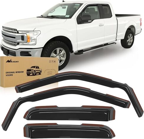 Nilight Vent Window Visors for Hyundai Palisade 2021 2022 2023 2024, in-Channel Rain Guards, Original Window Deflectors-4PCS in Saudi Arabia