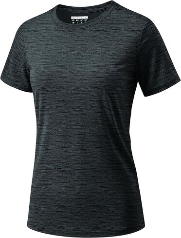 MAGCOMSEN Women's Short Sleeve T Shirts UPF 50+ Sun Protection Athletic Running Workout Tee Tops in Saudi Arabia