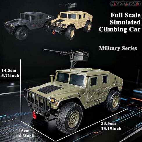 Skymaker RC Jeep MN99s 2024 جديد 1/12 RC الزاحف 2.4 جيجا هرتز RC سيارة RC Rock Crawler 4x4 سيارة صغيرة للتحكم عن بعد مع اثنين من بطارية السيارة RC 1200mah RTR على الطرق الوعرة RC الزاحف للبالغين RC هواية in Kuwait