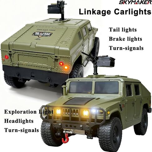 Skymaker RC Jeep MN99s 2024 جديد 1/12 RC الزاحف 2.4 جيجا هرتز RC سيارة RC Rock Crawler 4x4 سيارة صغيرة للتحكم عن بعد مع اثنين من بطارية السيارة RC 1200mah RTR على الطرق الوعرة RC الزاحف للبالغين RC هواية in Kuwait