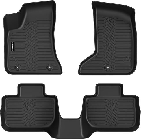 Auxko All Weather Floor Mats Fit for Ram 2500/3500 Crew Cab 2019-2024 TPE Liners Accessories All Season Guard Odorless Anti-Slip Floor Mats for Ram 2019 2020 2021 2022 2023 2024 Black in Saudi Arabia