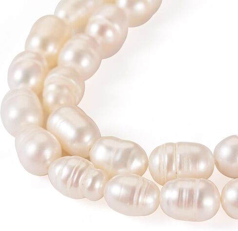 134Pcs Freshwater Keshi Pearl Beads Natural Small Real Pearls Summer Sea Ocean Beach Beads for Crafts DIY Bracelet Jewelry Making Supplies Wedding Bouquets Decorations Creamy White in Saudi Arabia
