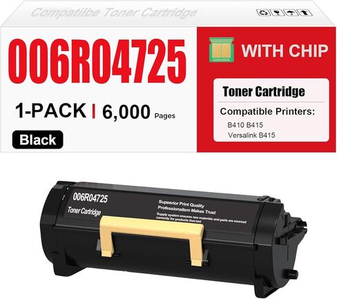 006R04725 Toner Cartridge for B410 B415 Black Toner Cartridge Use for B410 B415 Versalink B415 Printers (1-Black) in Kuwait