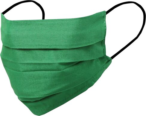 Touchstone Indian Heritage Fabric filter pocket nose bridge double layer cotton face mask reusable washable for men, women (Pack of 3). Red Mustrad White in Kuwait