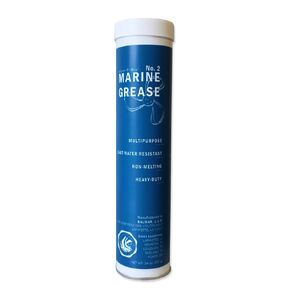 Multi-Purpose Marine Grease – NLGI #2, Saltwater Resistant, High Temperature, Heavy Duty, Made in The USA (14oz Cartridge)
