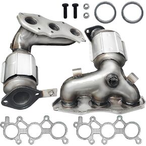 JT Exhaust Catalytic Converter Compatible with Toyota Camry 2007-2017, Avalon 2005-2018, Lexus ES350 2007-2017, Venza 2009-2015 3.5L (EPA Compliant)