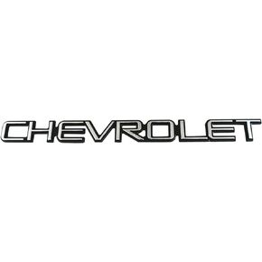 3D Raised and Strong Adhesive Decals Tailgate Emblem Car Badge Replacement for 1999-2007 Chevrolet Silverado Tahoe Suburban Trailblazer (Chrome)