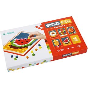 Wooden Pixels Mosaic Sweets in Kuwait