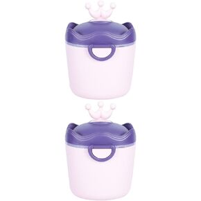 Kisangel Formula Container 1pc Snack Non-spill Baby Dispenser Sealed Home Outdoor Food Formula Storage Infant Container Portable Activities for Travel with Baby Formula Dispenser
