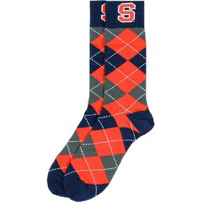 DB Fan Gear Syracuse Orange Argyle Dress Socks