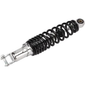 Motorcycle Rear Shock Absorber Suspension, Motorcycle Rear Shock Absorber 300MM 3000LB Steel Alloy Waterproof Replacement for JOG 100 (Black)