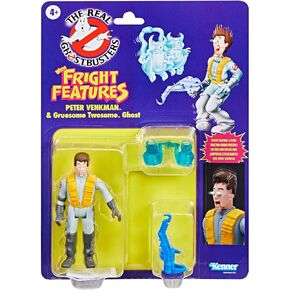 Ghostbusters Kenner Classics The Real Peter Venkman & Gruesome Twosome Ghost Toys, Retro Action Figure, Toys for Kids 4+