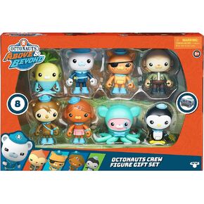 Octonauts 61104 Above & Beyond | Toy Figure 8 Pack | Includes The Whole Octo-Crew, Multicoloured