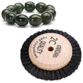 Jewelry Polishing Brush, Jewelry Jade Polishing Wheel Brush, Buffing Wheel Brush Bristles Hair Brush Polisher Jewelry Tool Jewelry Polishing Bristles Wheel Buffing Wheels [2C Diameter]