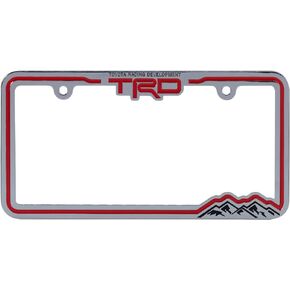 CHROMA 042612 Racing Development TRD Metal License Plate Frame compatable with Toyota