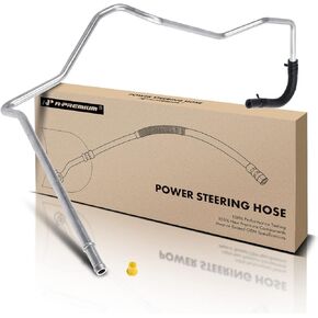 A-Premium Power Steering Return Hose Line Assembly Compatible with Hyundai Genesis 2009-2014 V6 3.8L DOHC Pipe To Cooler