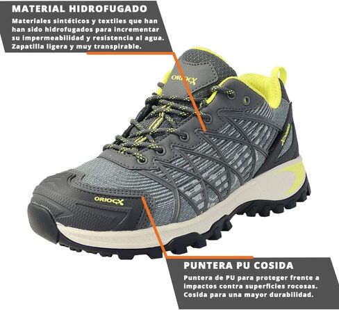 Oriocx Mahave V2 Pro - Water Resistant Hiking Shoes, Light and Comfortable Trekking Shoes - Unisex in Saudi Arabia