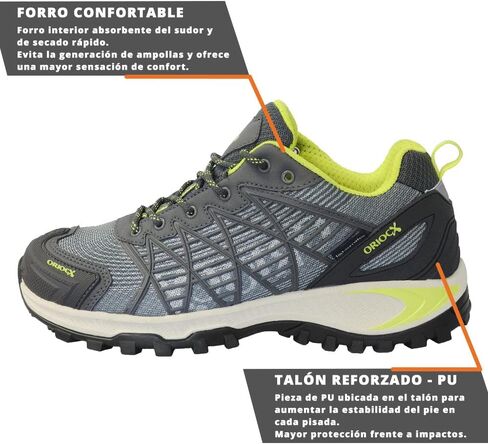 Oriocx Mahave V2 Pro - Water Resistant Hiking Shoes, Light and Comfortable Trekking Shoes - Unisex in Saudi Arabia