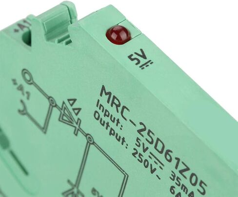 مرحل Jectse PLC، وحدة مرحل واجهة PLC رفيعة للغاية مقاس 6.2 مم، مدخل 5VDC، مخرج 6A، اتصال كهرومغناطيسي TS35 Din-Rail، دائرة حماية لوحة التتابع in Saudi Arabia